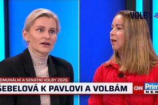 Šebelová k Pavlovi a volbám: Chyba, může se mu to vrátit. Mladická nerozvážnost, rýpla si Malá | CNN Prima News