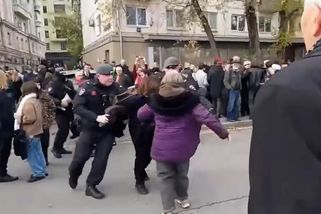 Pryč s carem. Policie rozháněla protesty komunistů v Moskvě - Novinky