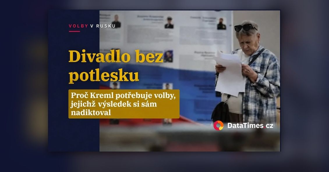 Rituál za 23 miliard rublů. Proč si nervózní Kreml píše volební výsledky sám