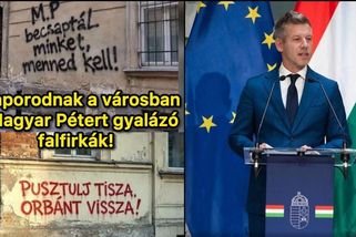 Údajné protivládní nápisy na zdi budovy v Budapešti vytvořili pomocí umělé inteligence - Novinky