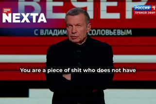 Němci nejspíš milují pohled na Rusy pochodující Berlínem. Propagandista Solovjov se pustil do Merze - Novinky