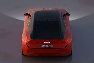 Škoda Rapid se vrací! Mladý český designér vytvořil moderní sexy liftback budoucnosti - Garáž.cz