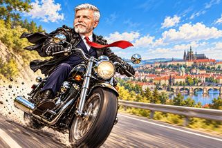 Prezident také potřebuje projet motorku - Médium.cz