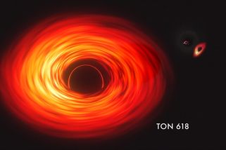Nebezpečně se přibližuje: Animace NASA ukazuje černou díru TON 618 | UNIVERSUM