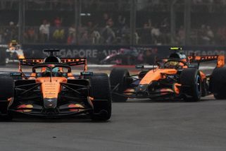 Norris riskoval kvůli jedné pozici. Místo zisku ale přišla kolize s Piastrim - Sport.cz