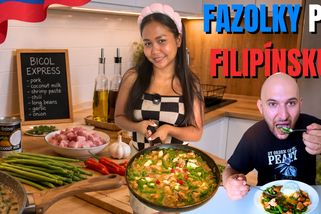 Manželka mi vaří pikantní filipínskou specialitu | Bicol express | Život s Filipínkou