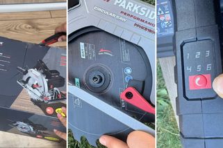 Koupila jsem okružní pilu Parkside za 600 Kč: Příkon je průser, narazila jsem na 1 problém