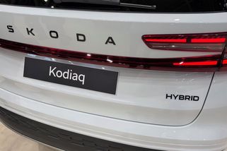 Škodovka v Paříži v tichosti ukázala Kodiaq s nápisem, který by znamenal motorovou revoluci - Garáž.cz
