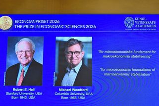 Letošní Nobelovu cenu za ekonomii získali Robert Hall a Michael Woodford - Novinky