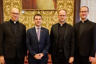 Ministr Macinka navštívil v Římě českou papežskou kolej Nepomucenum /