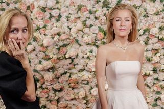 Gillian Anderson nevěřícně zírala na svou voskovou dvojnici