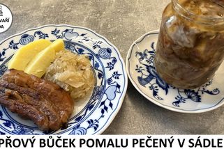 Konfitovaný bůček (bůček pomalu pečený v sádle) | Dnes vaří děda