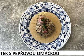 Biftek s pepřovou omáčkou | Dnes vaří děda