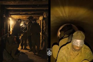Převezli jsme je. Ukrajina podnikla první podzemní protiofenzivu na světě - Novinky