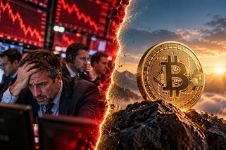 Akciový investoři se začínají bát dalšího propadu. Bitcoin však vysílá překvapivý signál