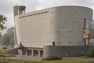 V Neratovicích u Mělníka staví kostel pomocí 3D tisku. Jeho věž poslouží jako lezecká stěna, faru vytisknou na místě robotem