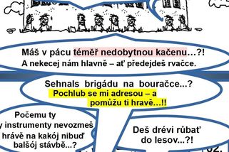 Dům na okraji: Dláto a sekera na dnešek (potřeby před cestou na poštu) - Médium.cz