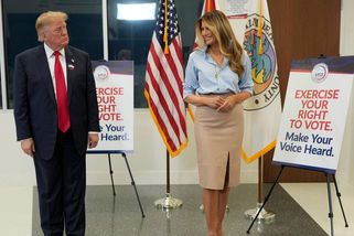 Trump odvolil na Floridě, využil možnosti předčasného hlasování - Novinky