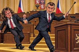 Satira: Babiš vedl Ševčíka k omluvě. Sněmovna připomínala školku - FaktHustý - Články na Seznamu