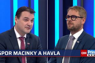 Vy nejste z lidovců? Alespoň už znám někoho z TOP 09, rýpl si Macinka po ostrém výpadu Havla | CNN Prima News