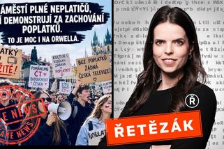 Trikolora vypustila hnojomet na mladé protestující, obrázek ale není skutečný - Novinky